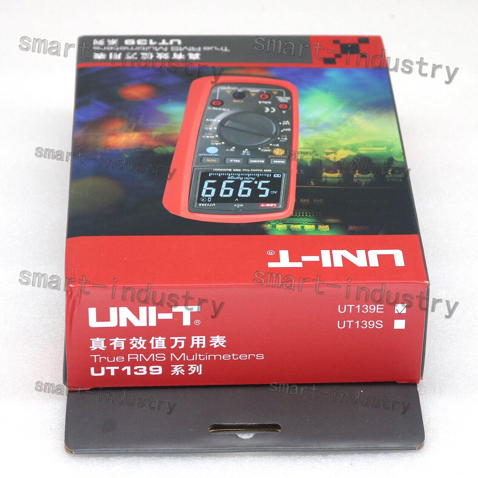 new UNI-T True RMS Digital Multimeter LCD DMM LPF LoZ NCV Ammeter Multitester UT139E