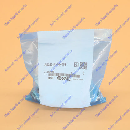 new 5pcs SMC AS3201F-03-06S AS3201F0306S Fittings spot stock - SMC