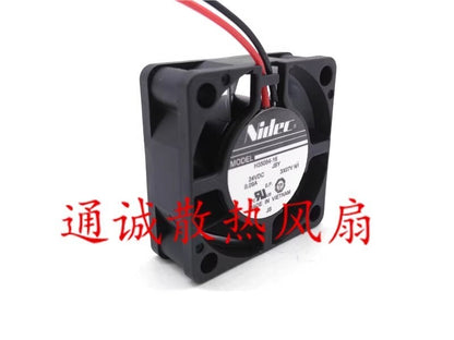NIDEC H35084-16 4015 24V 0.09A 4cm inverter cooling fan