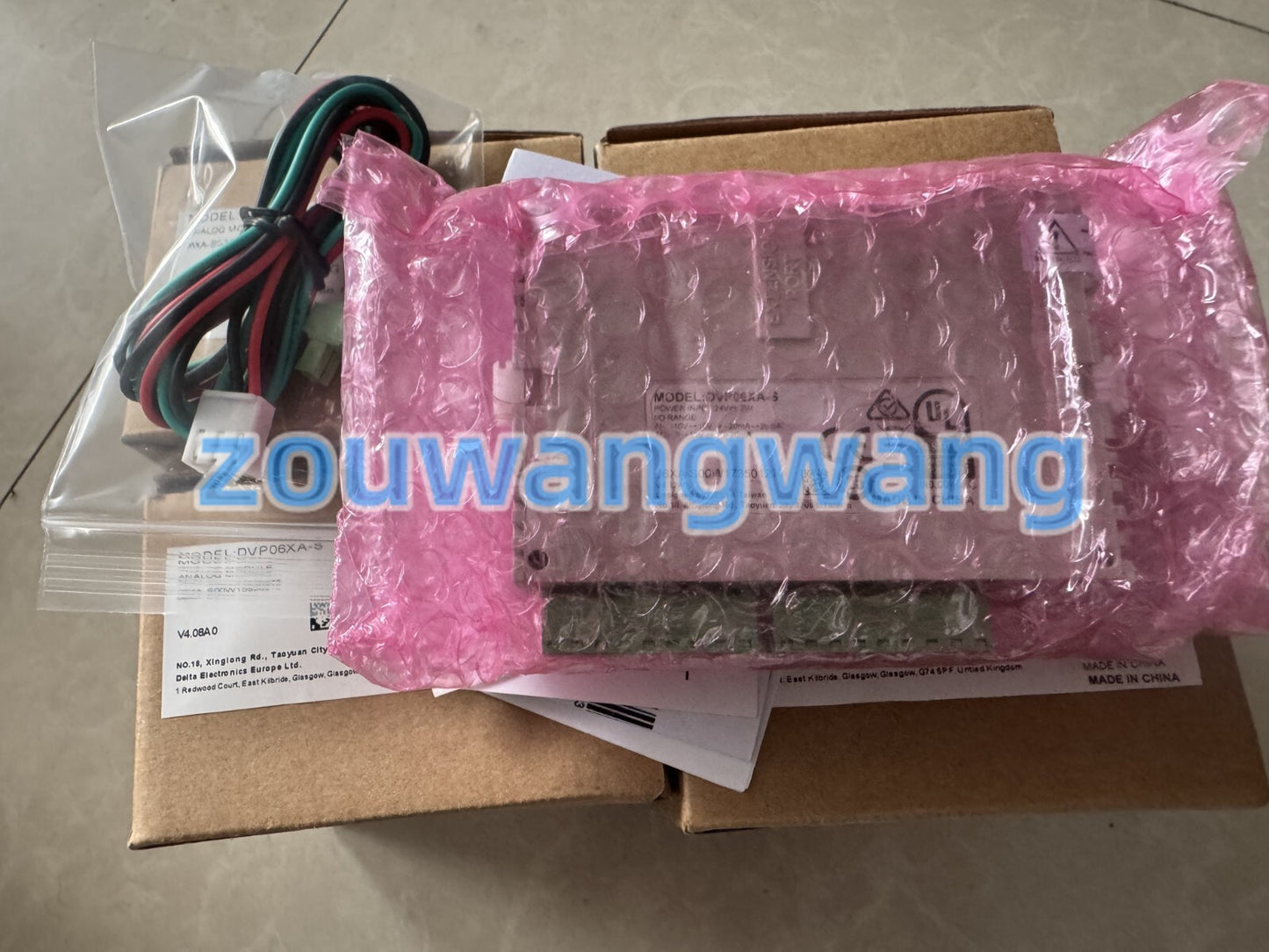 new DVP06XA-S Delta programmable controller PLC
