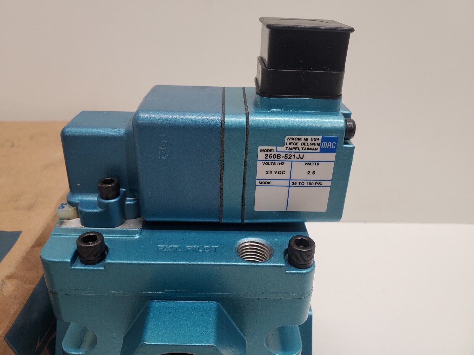 MAC 57D-32-521JJ 24VDCSOLENOID VALVE - MAC