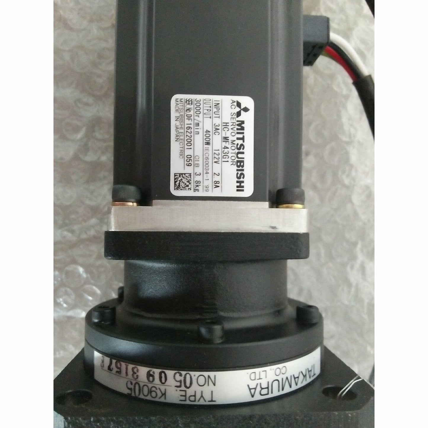 1PC AC Servo Motor Mitsubishi HC-MF43G1 In Box - MITSUBISHI