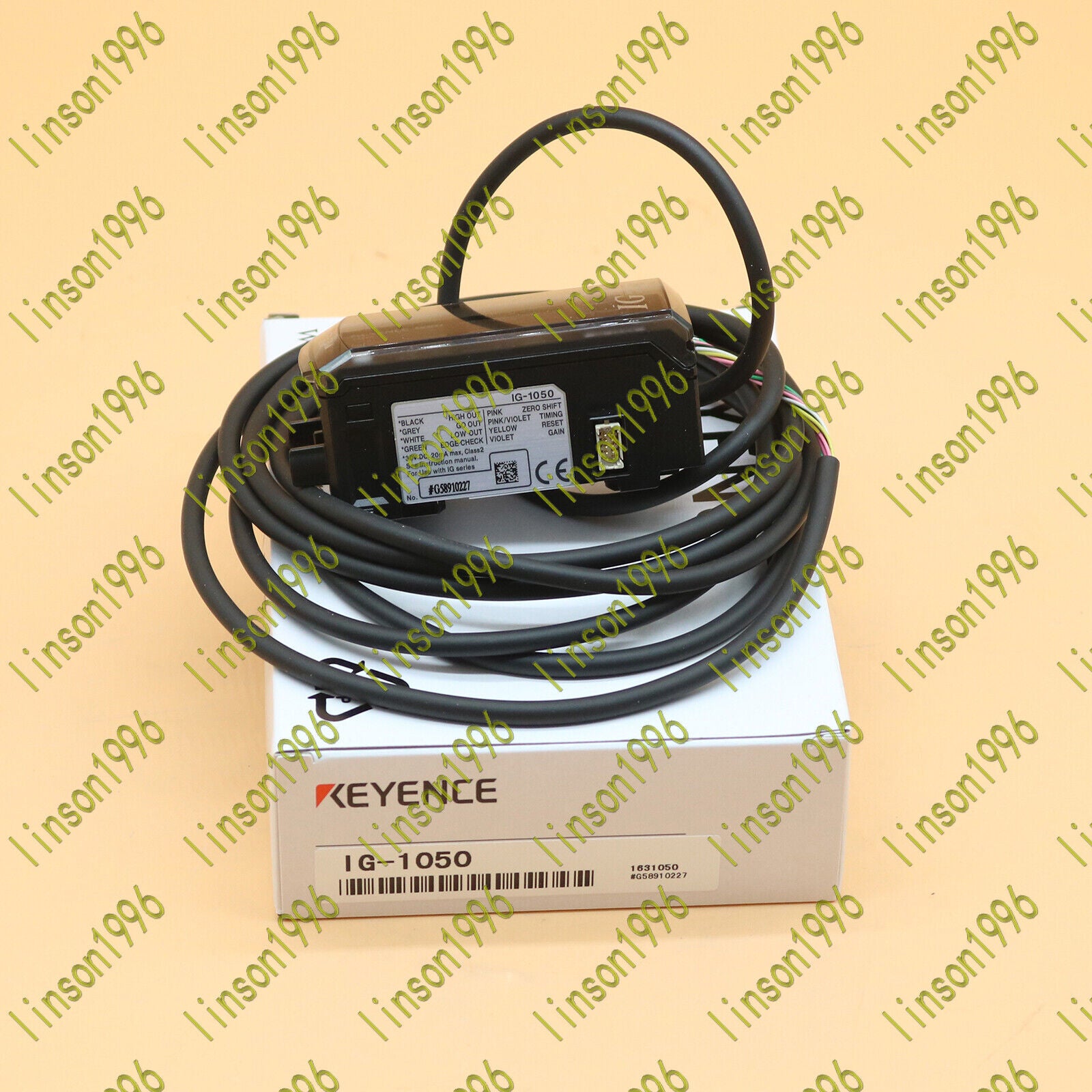 KEYENCE IG-1050 Laser Displacement Sensor - Fast In-Box - KEYENCE