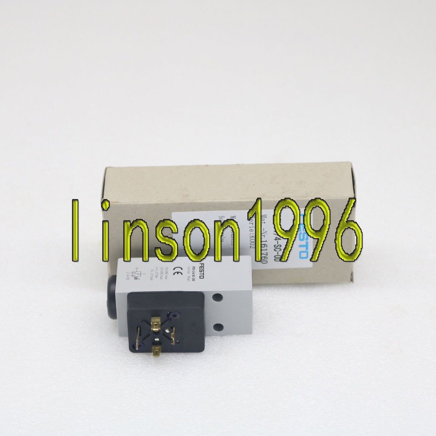 FESTO Pressure Switch 161760 PEV-1/4-SC-OD spot stock - FESTO