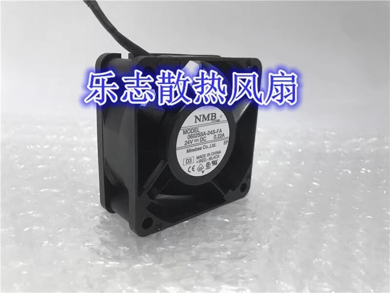 NMB 06025SA-24S-FA 6025 DC24V 0.22A 6CM Inverter Cooling Fan
