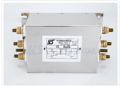 new Three-phase AC Power Filter 380V Inverter EMI High Performance CW6B-100A-S 100A - CW POWER