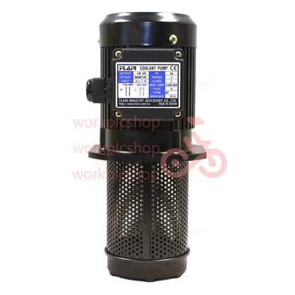 1/8 HP Filtered Coolant Pump, 110V/220V, SINGLE-PHASE, 130mm (5") SP-8130-1PH