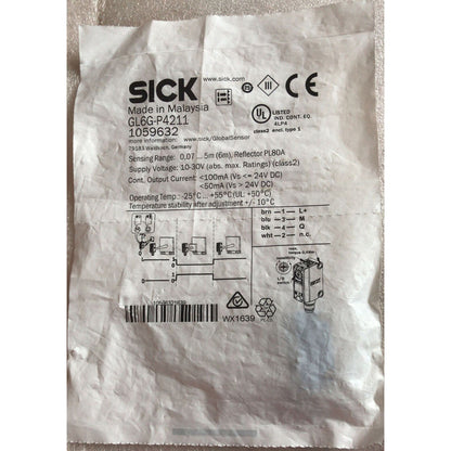 1pc sick photoelectric switch sensor gl6g-p4211 fast - SICK