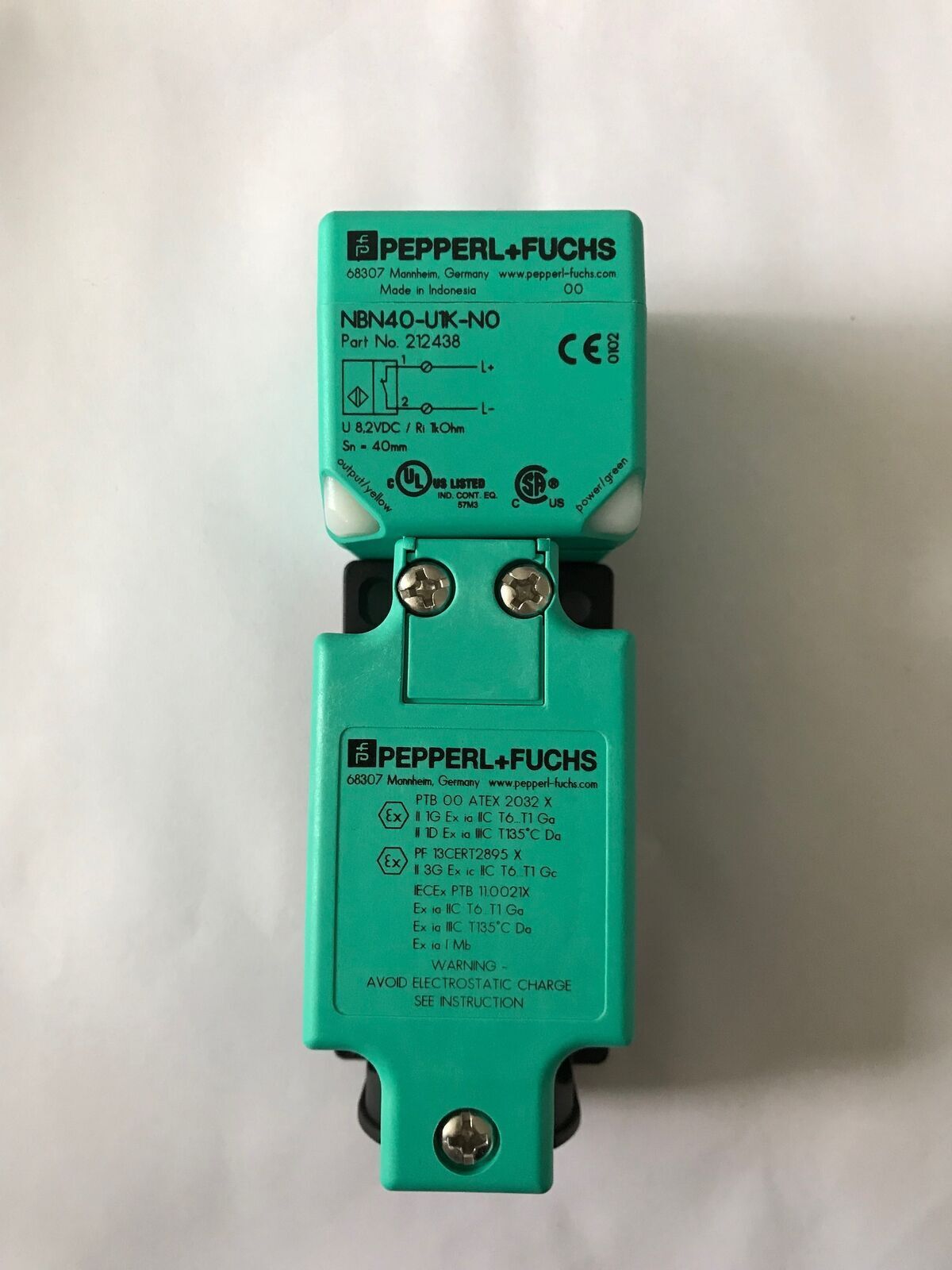 Pepperl+Fuchs Inductiver Sensor NBN40-U1K-N0 - PEPPERL+FUCHS