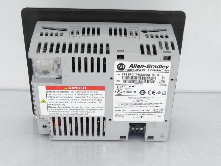 Allen Bradley 2711PC-T6M20D8 HMI Series A Display Panel - ALLEN BRADLEY