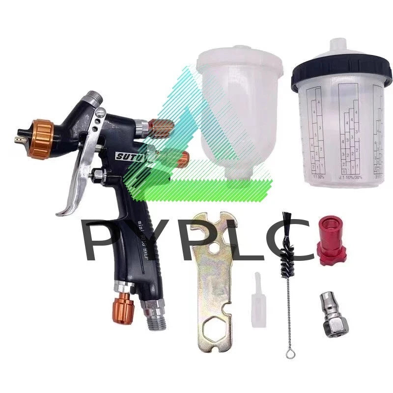 1.2/1.0MM Nozzle Kit Tank Air Spray With Mixing Cup And Adapter Paint Spray Gun