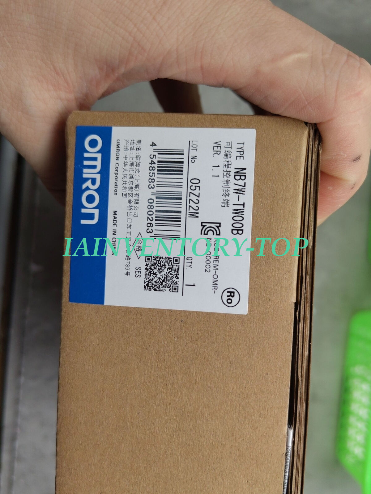 Omron NB7W-TW00B Touch Screen Panel - OMRON
