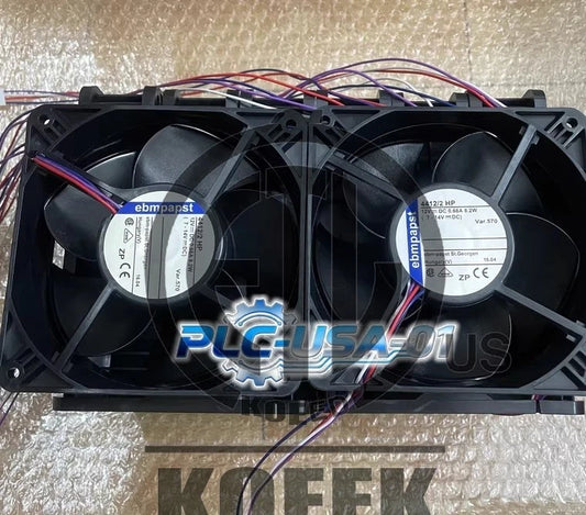 1PCS Ebmpapst 4412/2HP 12VDC 0.68A 4-wire Cooling Fan Deliver quickly