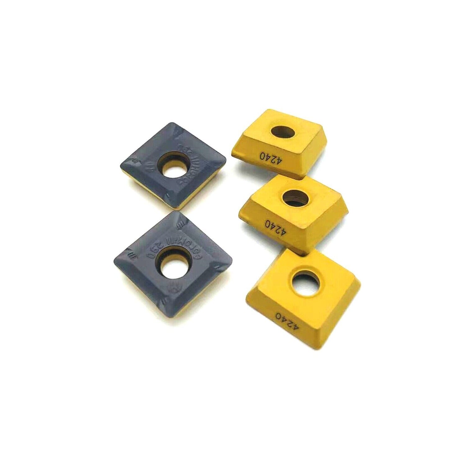 10-Piece SANDVIK R290-12T308M-PM4240 Carbide Inserts for CNC Machining Tools - SANDVIK