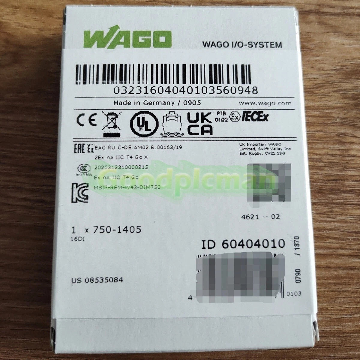 WAGO 750-1405 7501405 PLC Module In Box