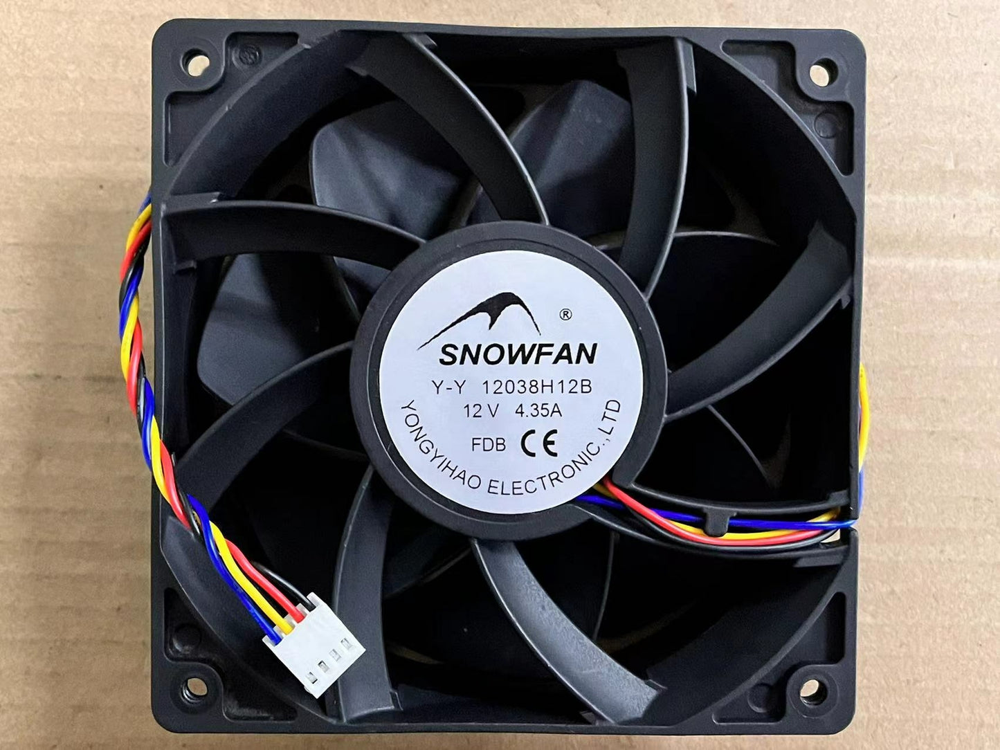 new SNOWFAN Y-Y12038H12B 12cm 12038 12v 4.35A Ant Violent Cooling Fan 6000rpm