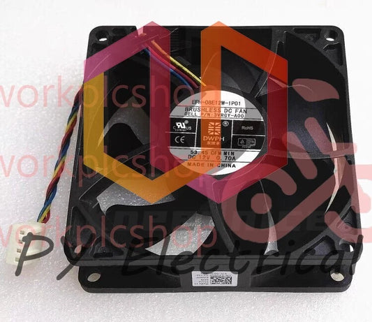 1 pcs DWPH Fan EFH-08E12W-IP01 DC12V 0.70A 8025 8CM 4 Wire cooling fan
