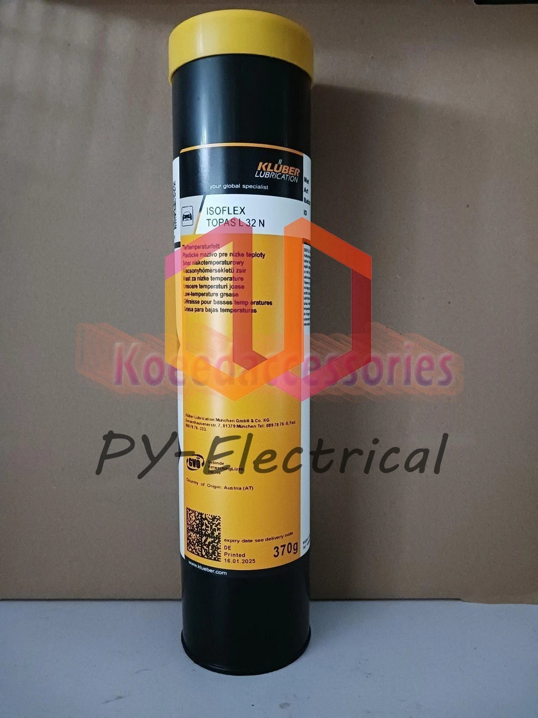 KLUBER ISOFLEX TOPAS L 32 N Grease 370g (13 OZ) L32N in Cartridge #US