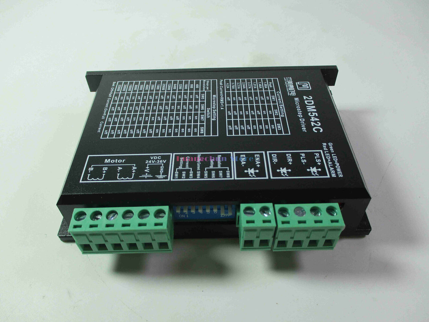 New 2DM542C DC Motor Controller with 42/57 Two-Phase Stepper Motor and 4.2A Motor Controller - DELTA MOTOR CONTROLS