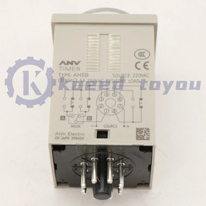 ANV AH5B 3S 220V Time Relay Timer 1Pcs