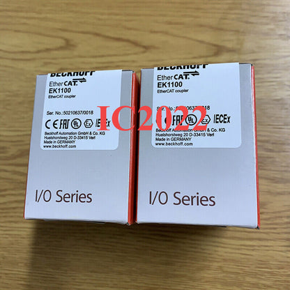New Beckhoff EK1100 EtherCAT Terminal Module Fast US NJ - BECKHOFF