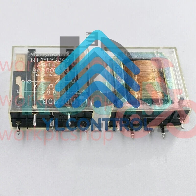 10PCS MATSUSHUITA NT1-DC24V AW1412 AE5344 Power Relay 24VDC 5Pin 8A 250VAC