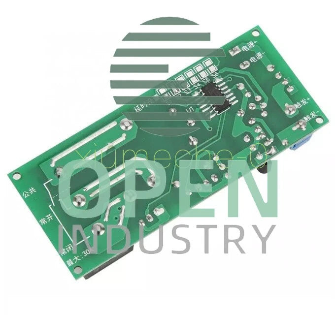 DC 12V 30A Timer Delay Relay Module Timing on/off Relay Switch 0~60minutes