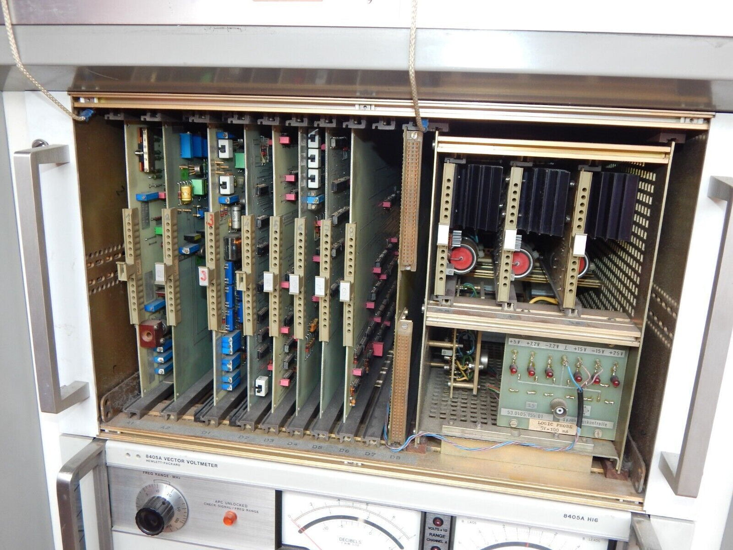 used TELEFUNKEN QMPL 0405 measuring system for quartz crystals computing unit - TELEFUNKEN