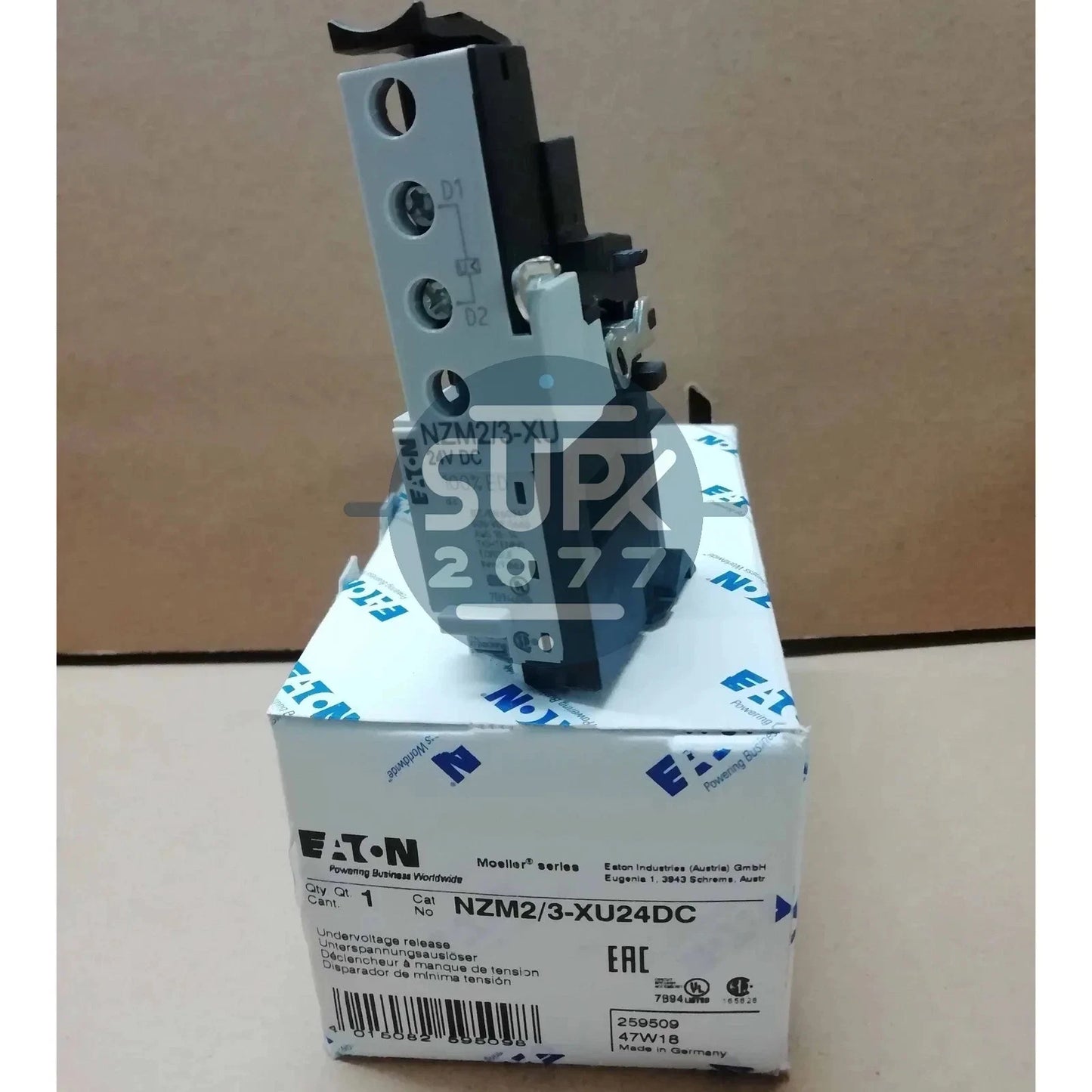 Eaton MOELLER NZM2/3-XU24DC 1PC NZM2/3XU24DC Undervoltage Release In Box #su