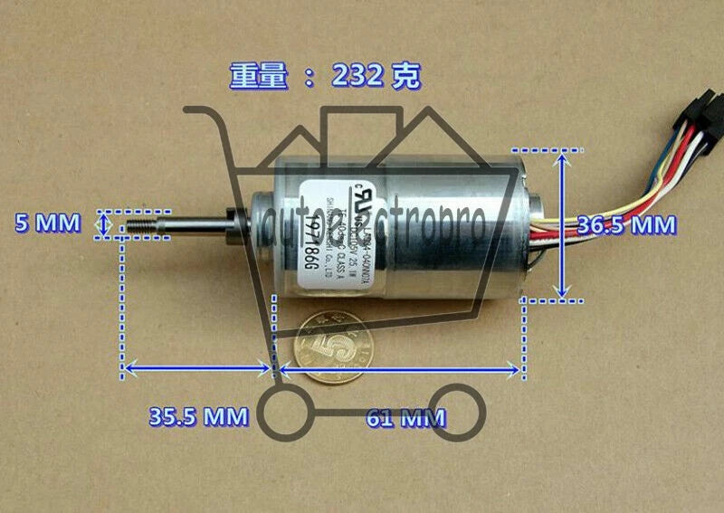 For Pure Cool Purifying Tower Fan LA034-040NN07A DC105V 25.1W Brushless Motor
