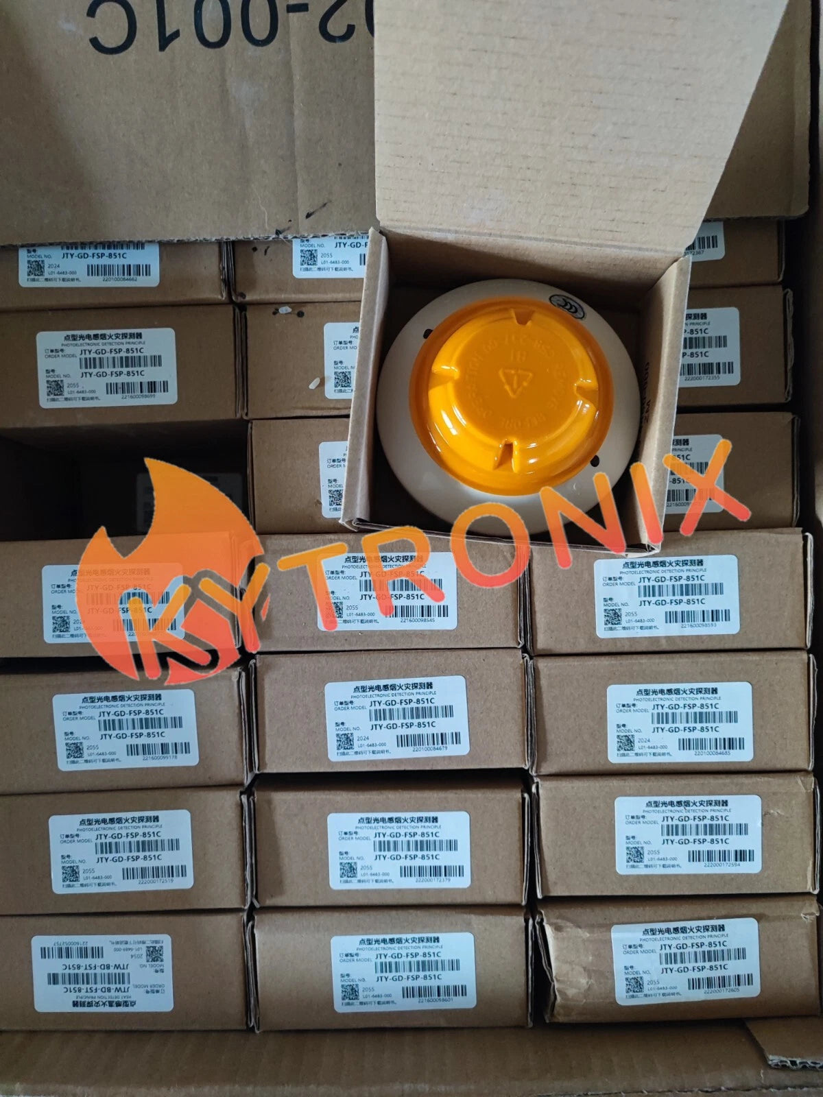 1PC Notifier JTY-GD-FSP-851C Addressable Smoke Detector with Base FSP851