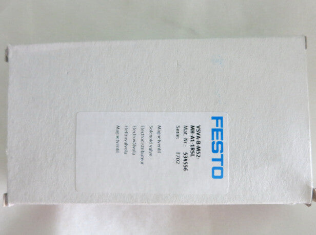 1PC Festo VSVA-B-M52-MH-A1-1R5L 534556 Solenoid Valve