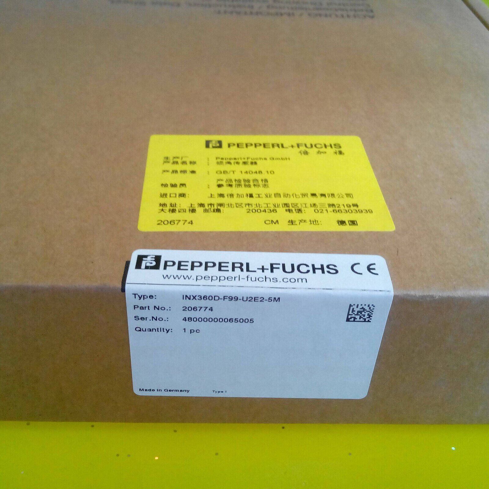 PEPPERL+FUCHS inx360d-f99-u2e2-5m - PEPPERL+FUCHS