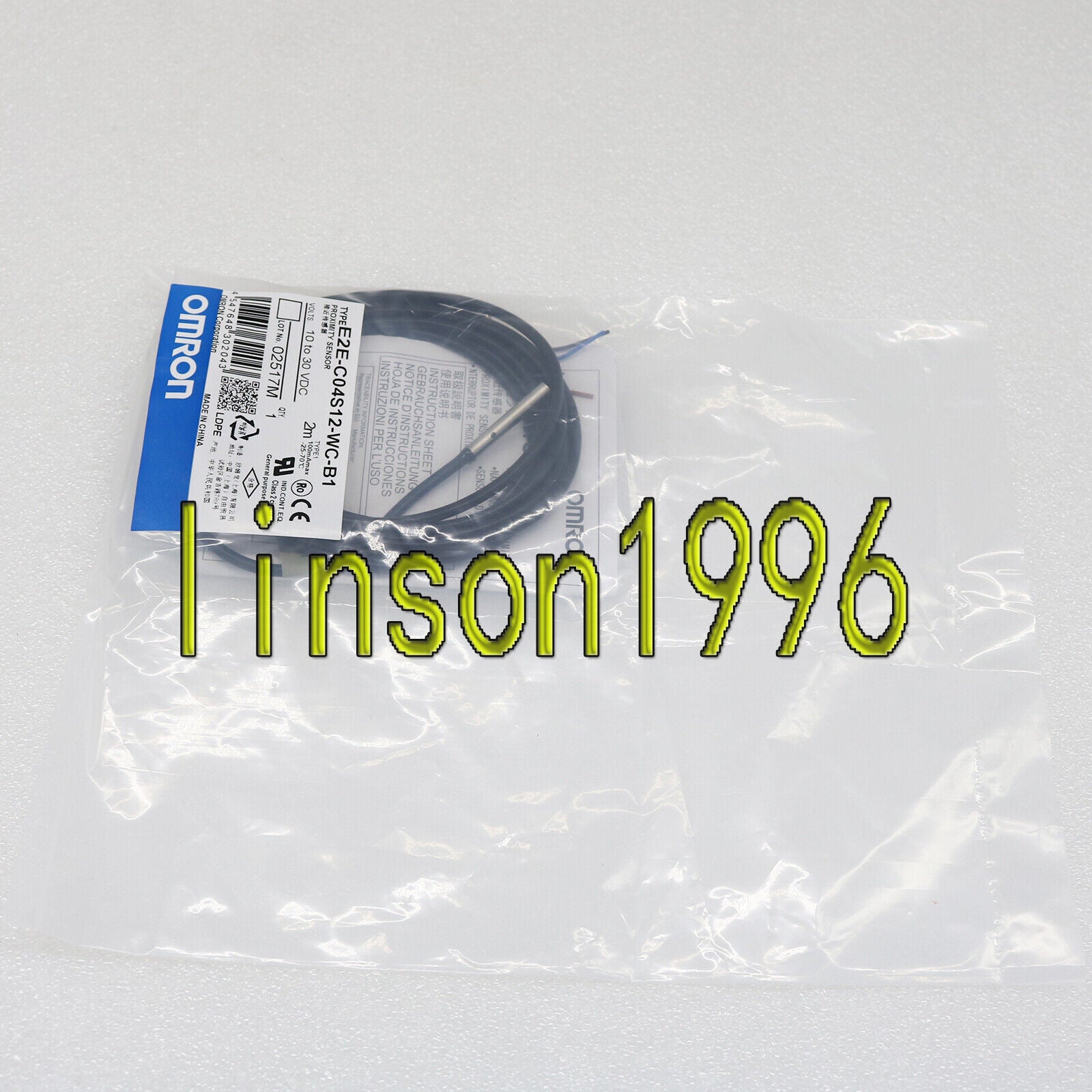 Omron Photoelectric Switch E2E-C04S12-WC-B1 - OMRON