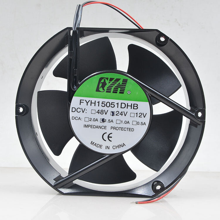 1pcs  FYS FYH15050DHB 15CM 24v 1.5A 17251 Automotive Air Conditioning Fan