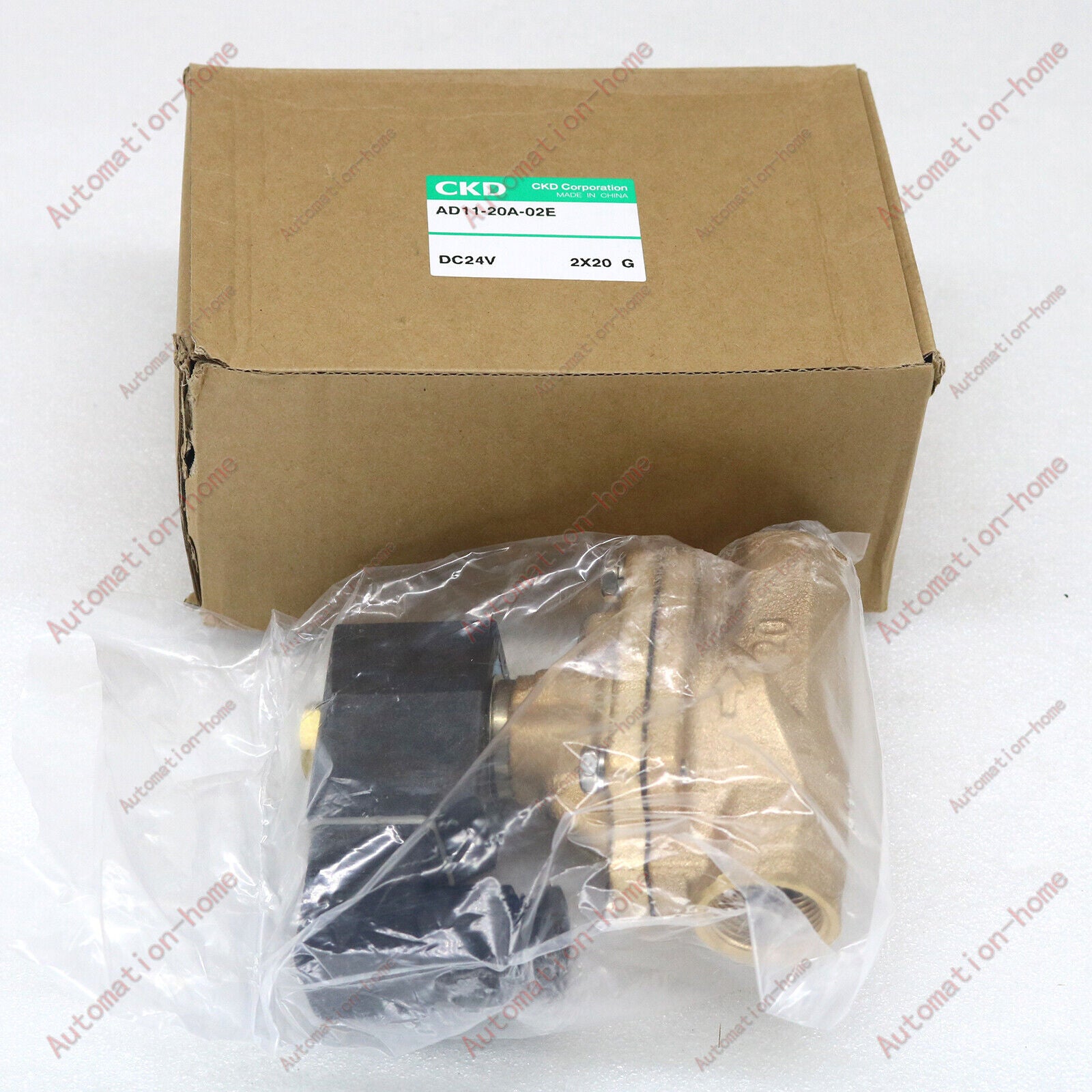 new 1PC  CKD AD11-20A-02E DC24V AD11-20A-02E-DC24V solenoid valve In