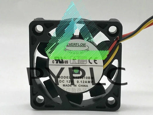 1 PCS EVERFLOW Fan R124010BM DC 12V 0.12A 4010 4CM 3 Pin cooling fan