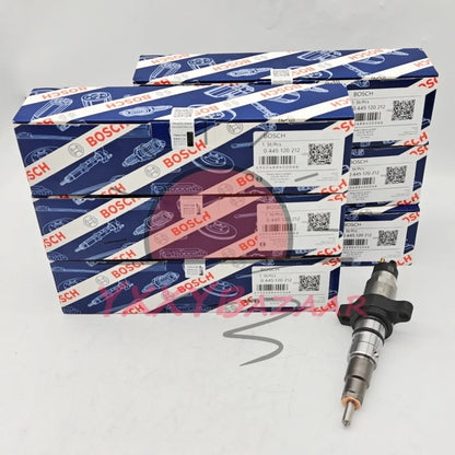 6Pcs 0445120212 Fuel injectors Bosch For Cummins 6ISBE ISB3.9 ISB5.9 5255184