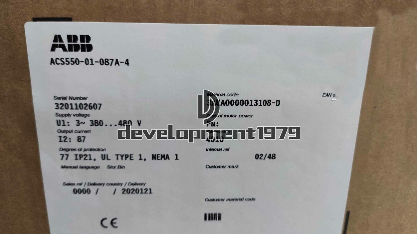 ONE ABB Inverter 550-01-087A-4 - ONE ABB