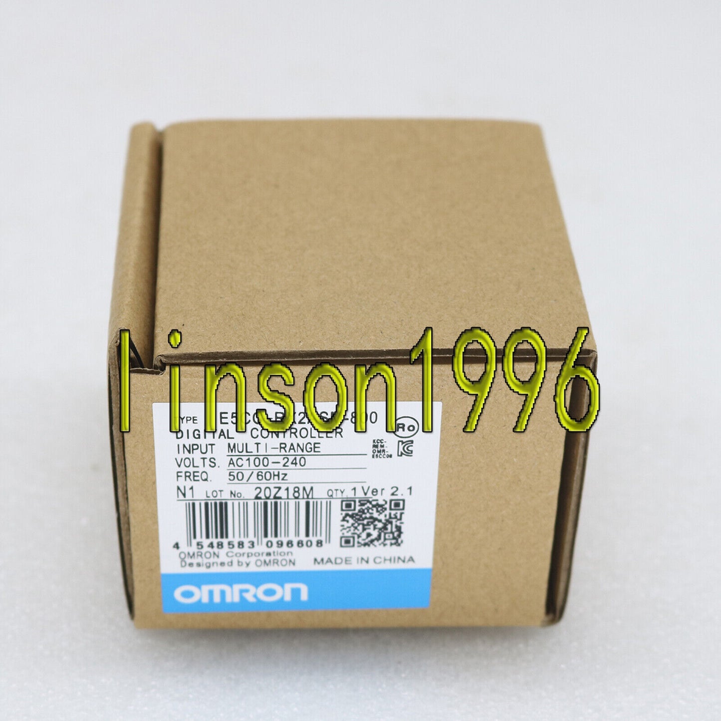 ONE OMRON Temperature Controller E5CC-RX2ASM-800 100-240VAC - OMRON