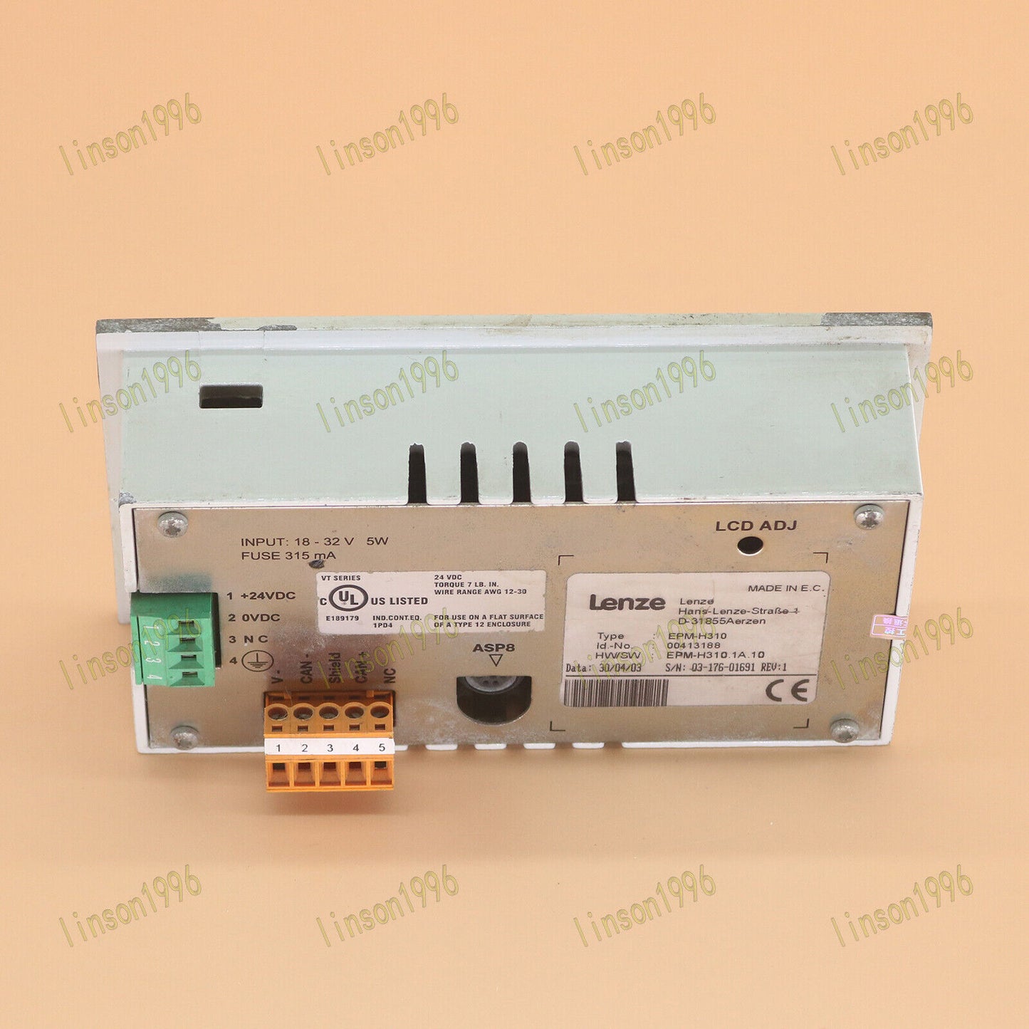 used LENZE Text Display EPM-H310 - LENZE