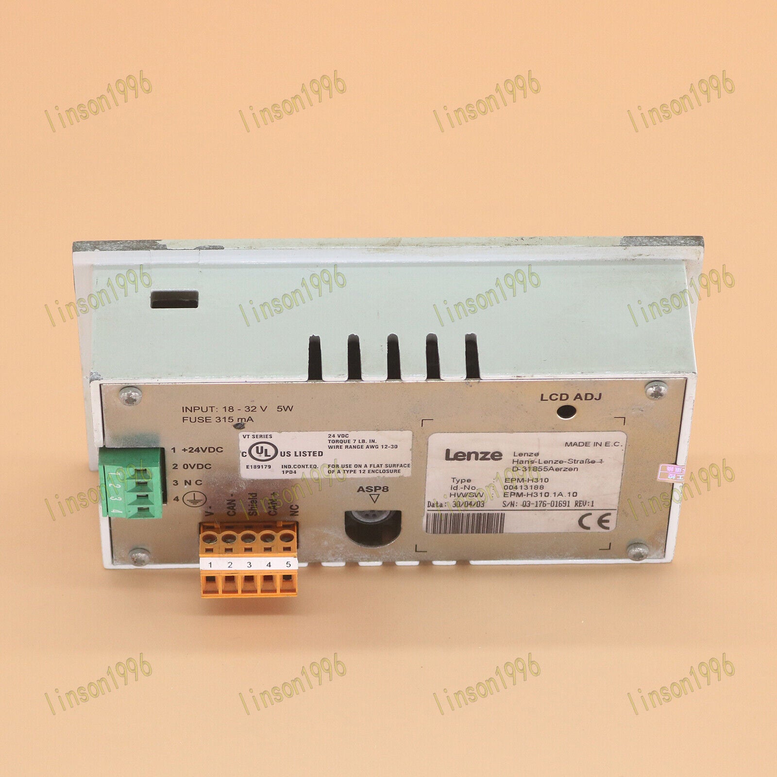 used LENZE Text Display EPM-H310 - LENZE