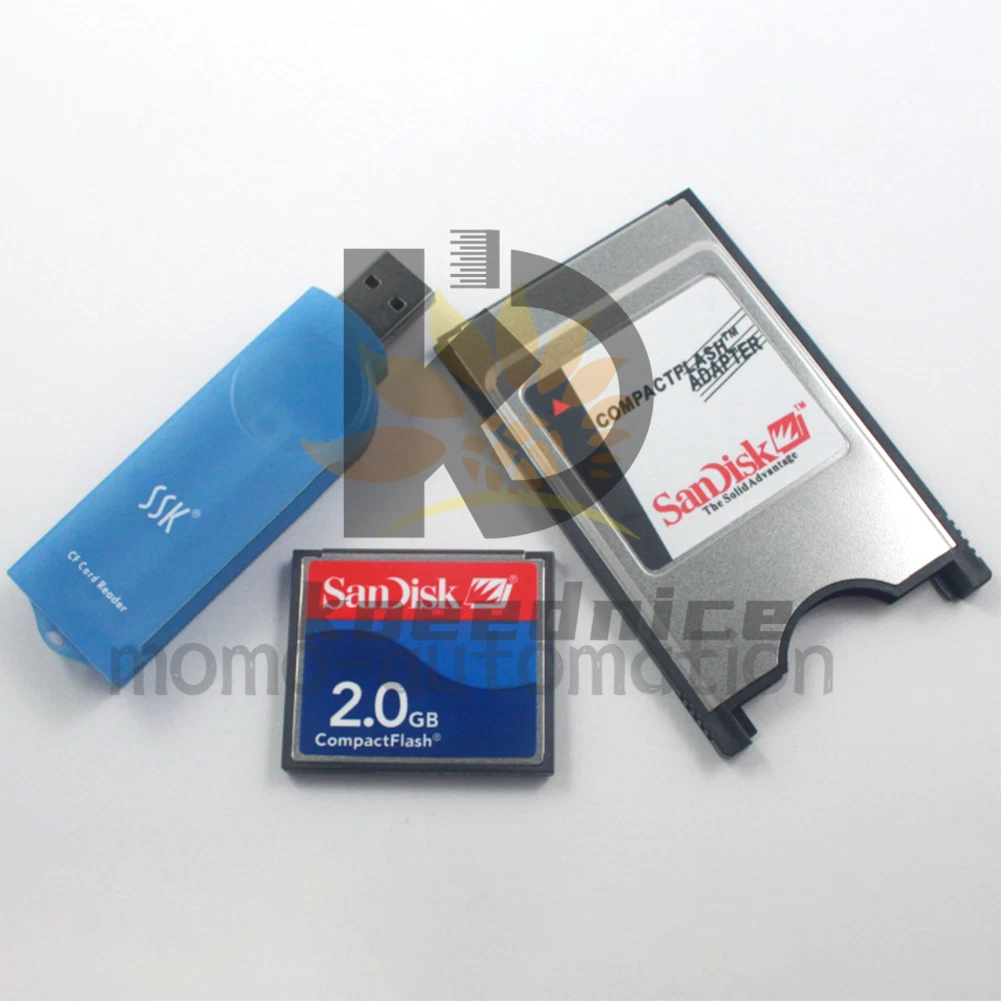 Reader FANUC 2G CF Compact Flash Card+CF-PCMCIA Adapter+SSK 1PCS