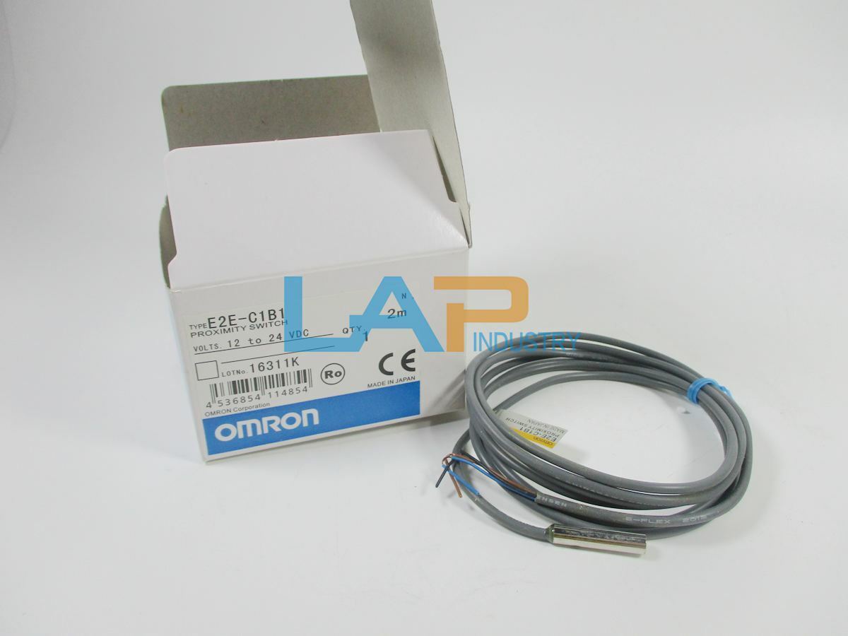 new 1PCS  For OMRON E2E-C1B1 (E2EC1B1) 12-24VDC 2m Proximity Switch