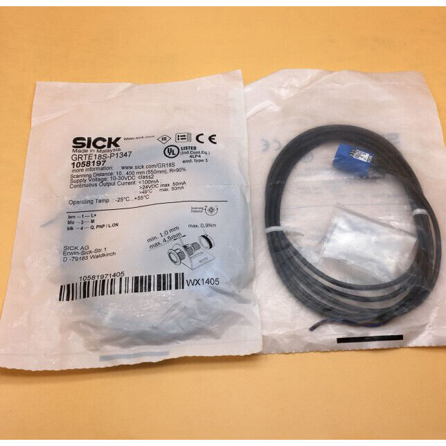 1-PC SICK GRTE18S-P1347 1058197 Photoelectric Switch Fast - SICK
