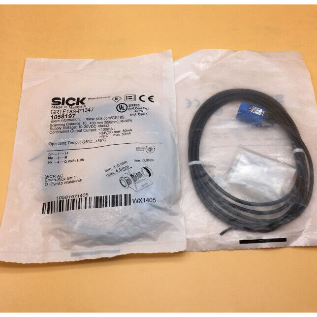 new 1PC  SICK GRTE18S-P1347 1058197 Photoelectric switch Fast