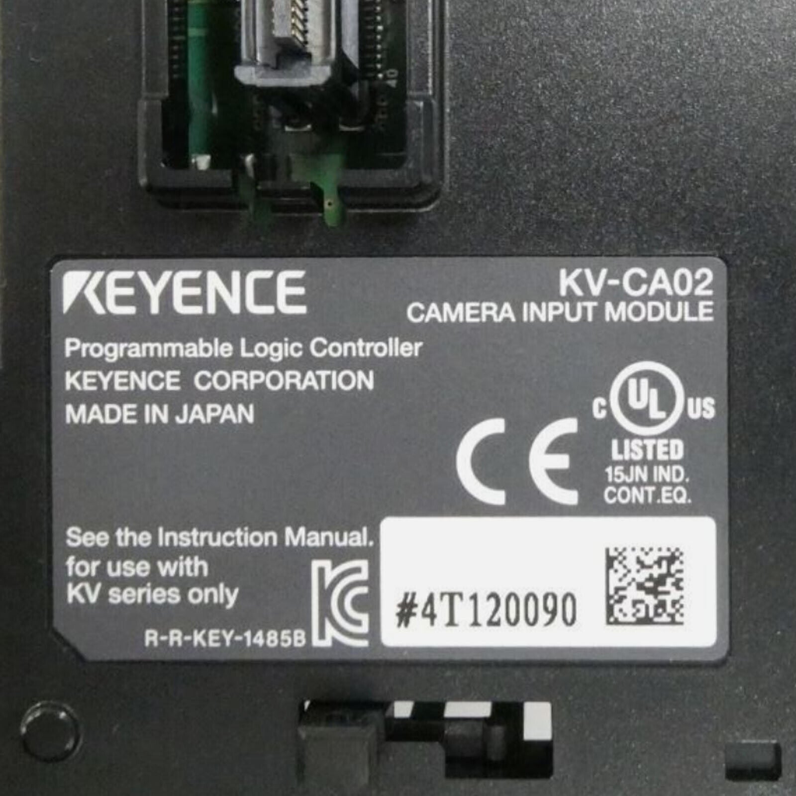 New Keyence Industrial Camera KV-CA02 - KEYENCE