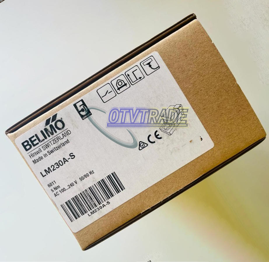 new  One BELIMO Electric Throttle Air Valve Actuator LM230A-S 5NM BELIMO