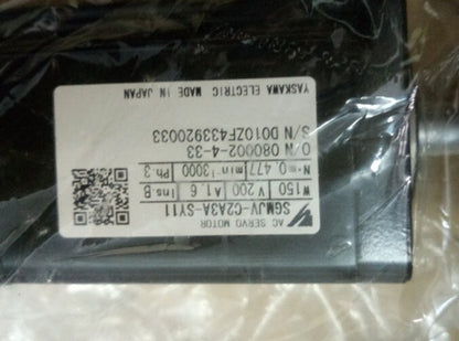 1PC YASKAWA AC SERVO MOTOR SGMJV-C2A3A-SY11