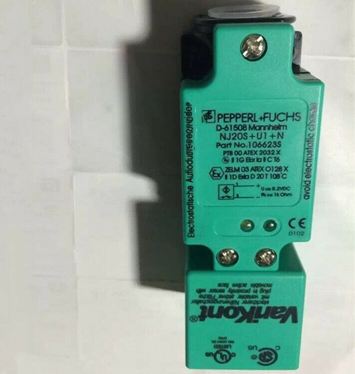 New Pepperl+Fuchs NJ20S+U1+N Proximity Switch Sensor - Motion Detection Alarm System - PEPPERL+FUCHS